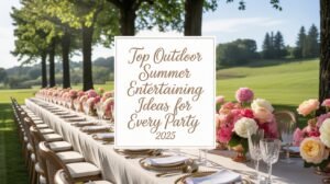Outdoor Summer Entertaining Ideas