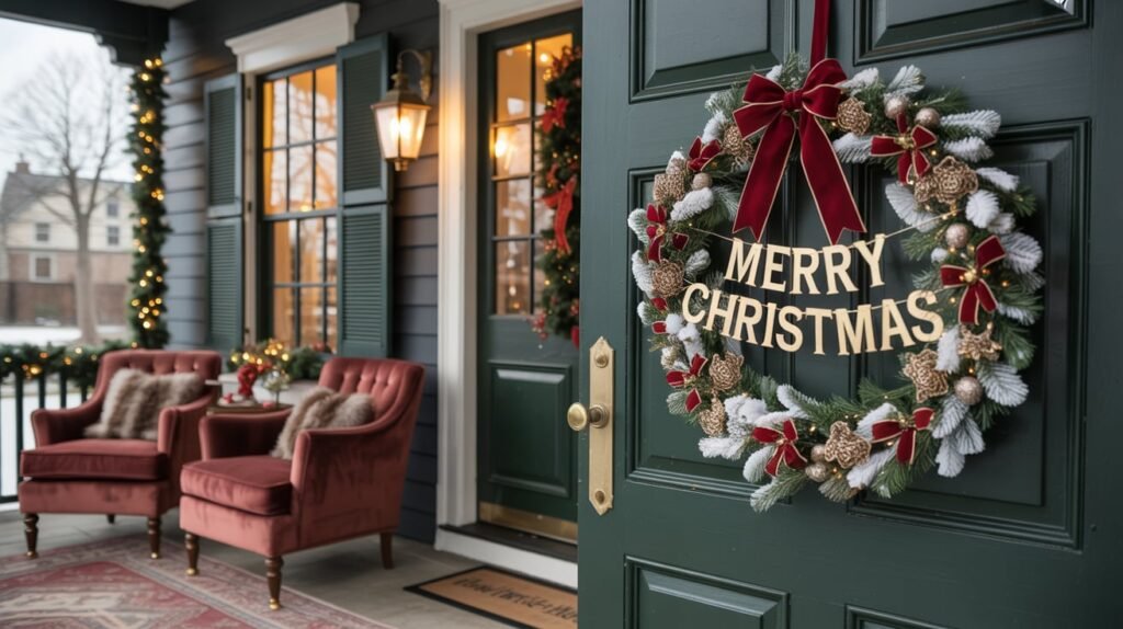 Front Porch Christmas Decor