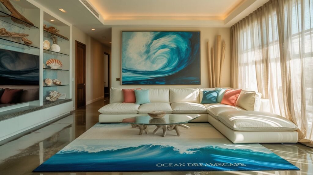 Summer Living Room decor