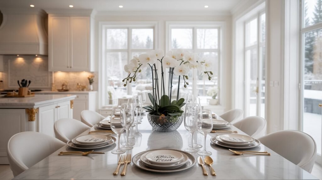 Winter White Home Decor
