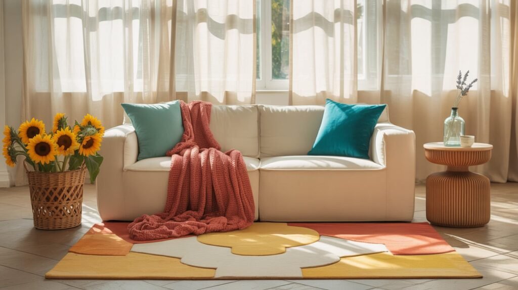 Summer Living Room decor