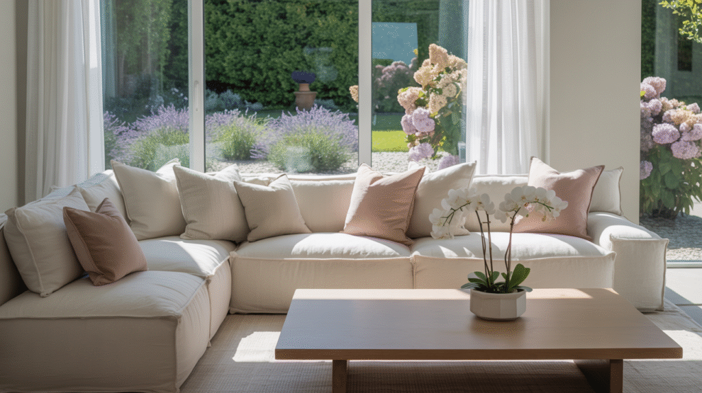 Summer Living Room decor