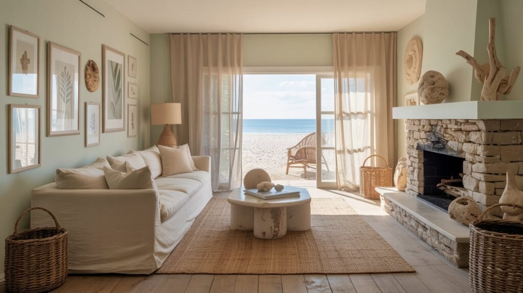 Summer Living Room decor