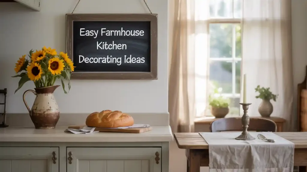 Rustic Farmhouse Kitchen Decor Ideas
