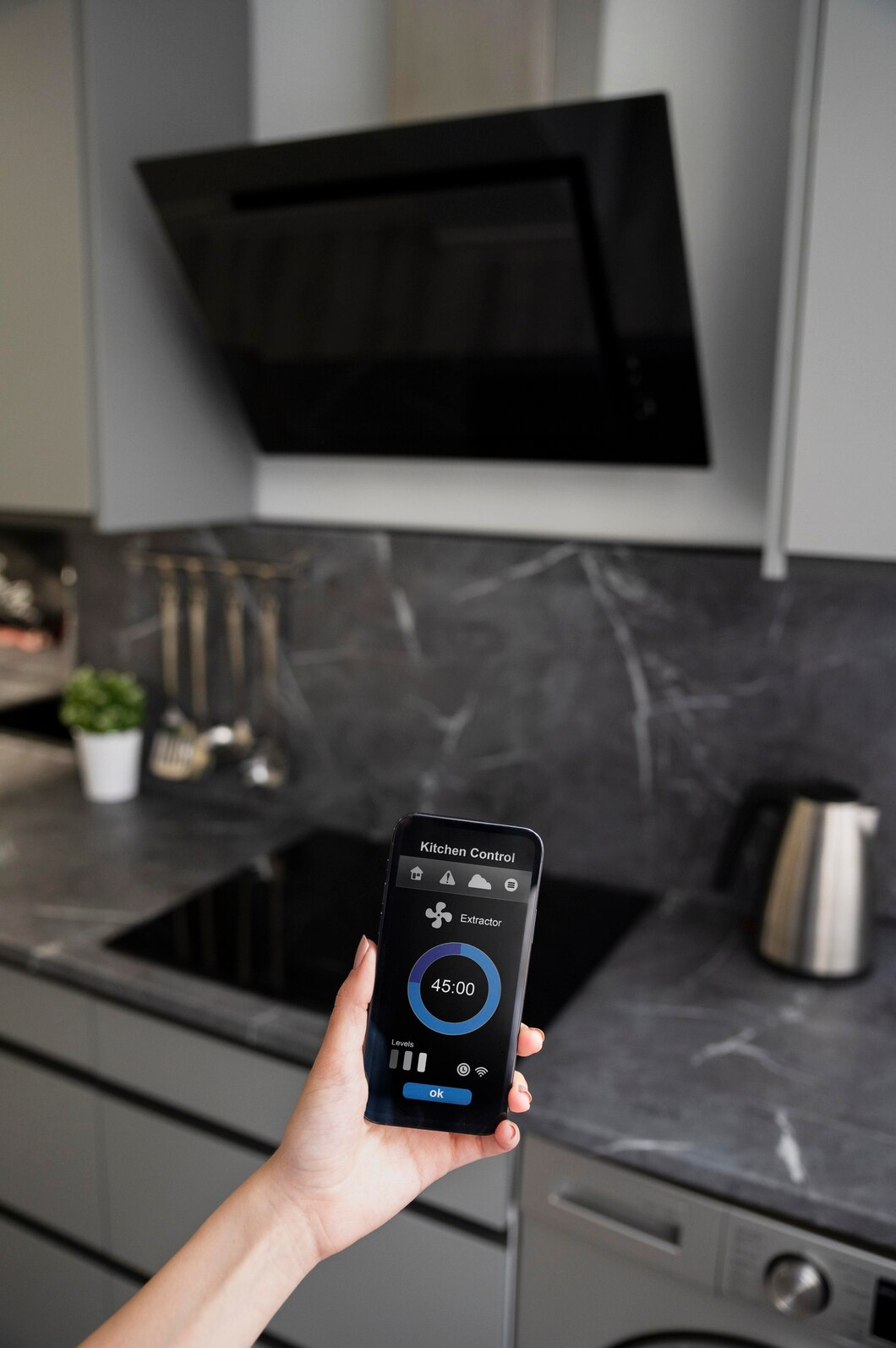Smart home system managing lighting 