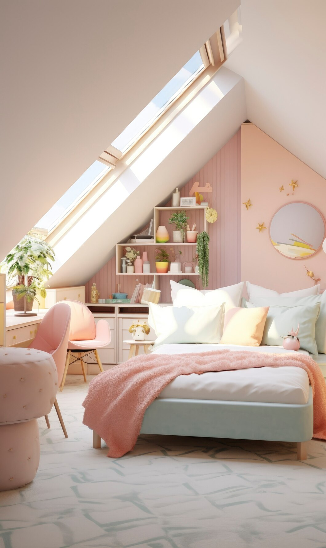 Modern Girls’ Bedroom Interior Design Ideas

