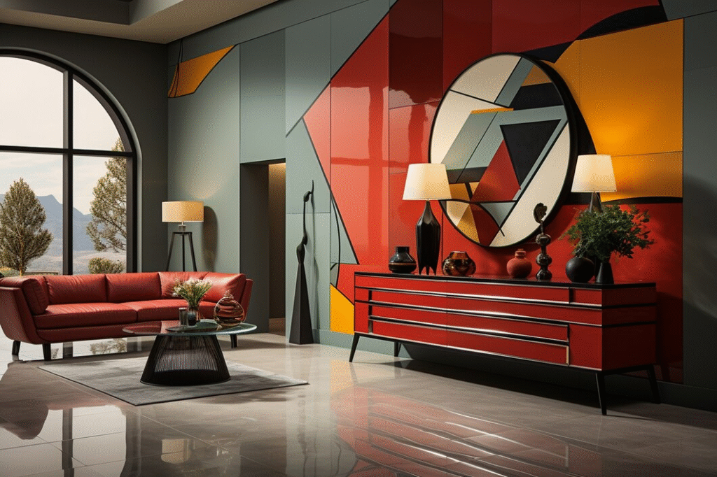 Home interior design with modern trends and styles for 2025