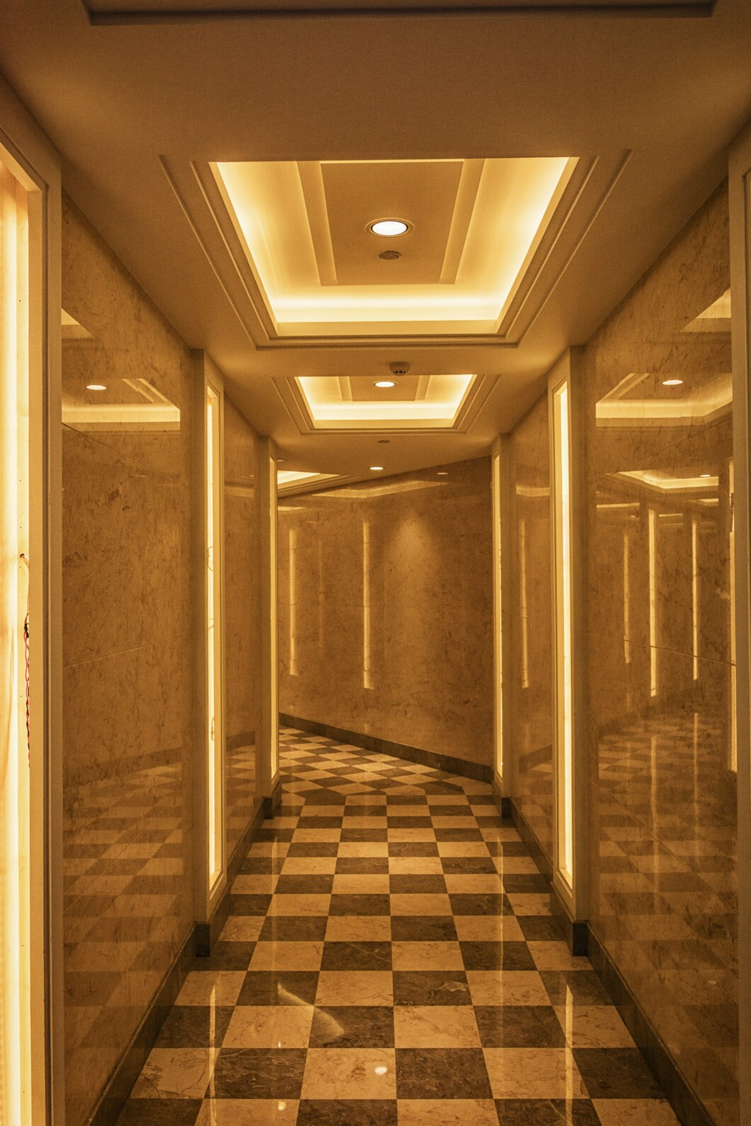 Elegant false ceiling paired with modern LED lighting trends