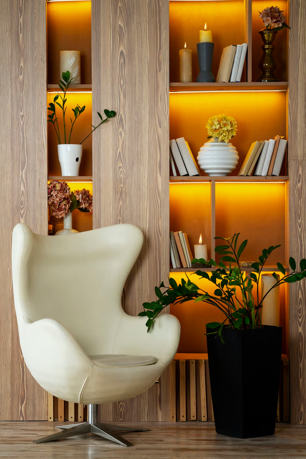 Modern living room showcasing 2025 home decor trends 