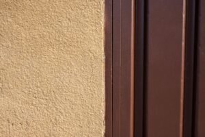 Natural stone textured accent wall